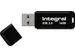 Integral Usb-Stick 3.0, 16Gb, Zwart