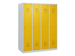 schoollocker,HxBxD 1530x1200x500mm,4vak,vak B 300mm,cil.-slot - 2