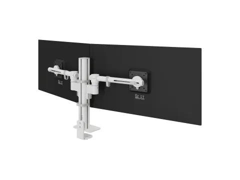Bras 2 écrans Viewgo modular 220 blanc