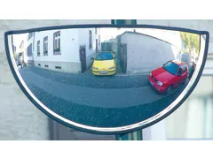 Horizonspiegel Kunststofglas Hxbxd 42X85X19Cm Met Houder