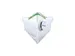 Stofmasker 2211 Ffp2 Uitademventiel Maat Ml Doos 20 Stuks
