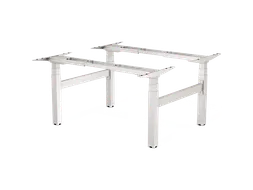 Cambio Zit-Sta bureau duo bench frame Zilver