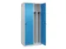locker voor scheiding van kleding,HxBxD 1850x800x500mm,2vak