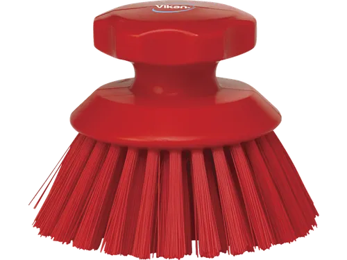 Werkborstel Rond Rood