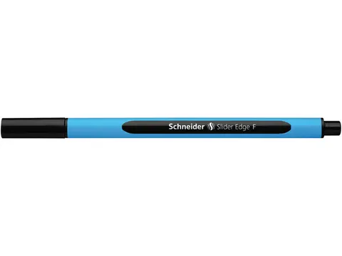 Balpen Schneider Slider Edge F 0,7mm zwart