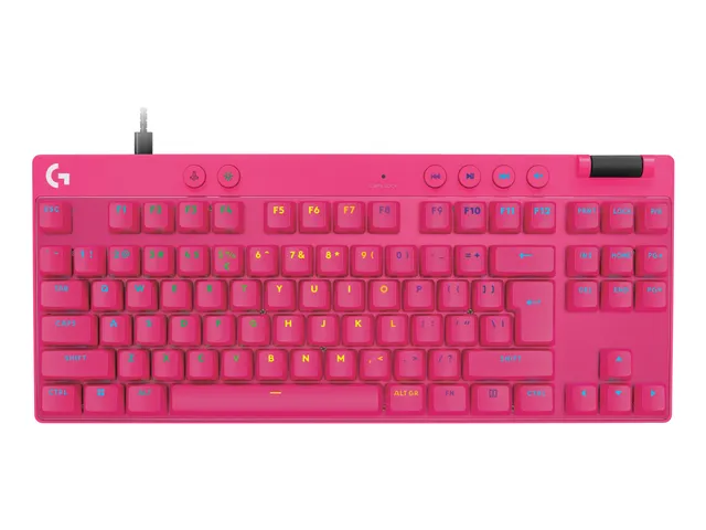 Logitech G PRO X TKL RAPID toetsenbord Gamen USB QWERTY Roze