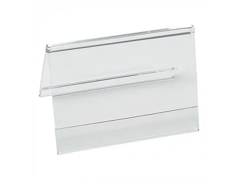 Menustandaard plexi 10x8cm