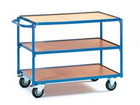 Lichte Tafelwagens 2952 300kg 3 Etages 1000x600mm Houten Plaat