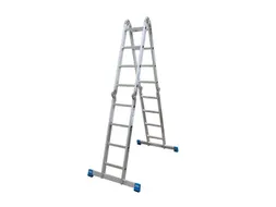 multifunctionele vouwladder,4x4,sporten,balk L 4,7m,aluminium