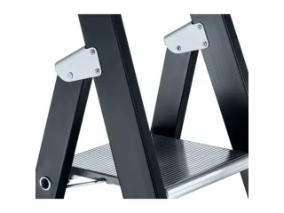 Zwaarlastladder Aluminium Boom L 1 87M 4Sporten Bordes H 1 06M - 3