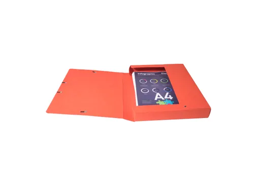 Klasseerdoos Scotten rug 40mm A4 ass.