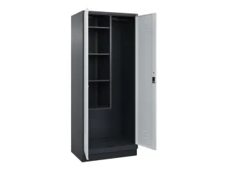 schoonmaakkast,HxBxD 1950x800x500mm,links 4vakken - 2