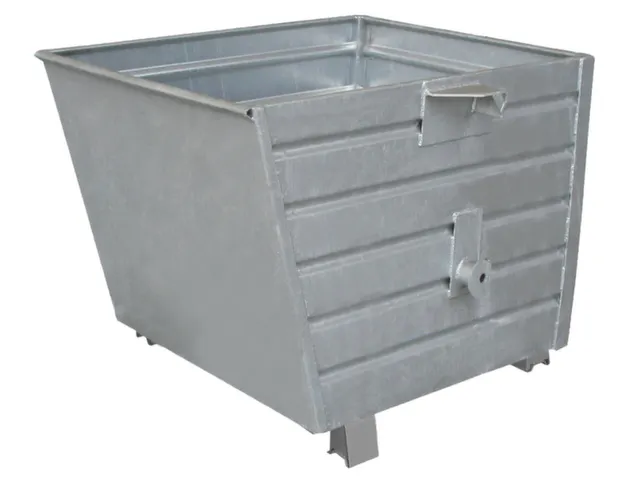 Kiepbak Hxbxd 900x800x1200mm 0.70m³ 99kg Draagverm. 1500kg Verzinkt