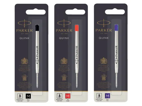 Gelschrijvervulling Parker 0.7mm Zwart