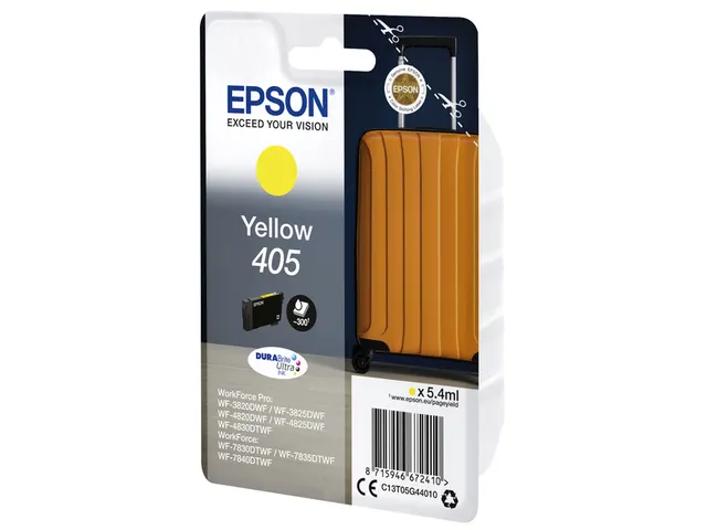 Inktcartridge Epson 405 geel C13T05G44010