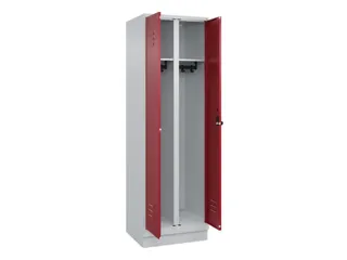 locker voor scheiding van kleding,HxBxD 1950x600x500mm,2vak - 2