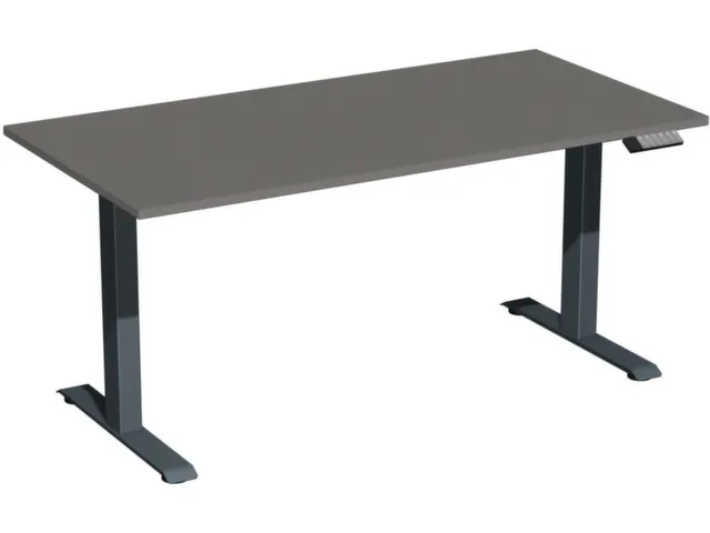 Bureau à hauteur réglable élec. HxlxP 630-1280x1600x800mm