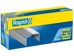 Nieten Rapid RK8 (B8) gegalvaniseerd standaard 5000 stuks