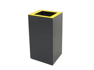 V-Part Top voor Modulaire Afvalbak 85 en 90 L Geel - 3
