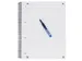 Bloc de cours Oxford A4 + 4 perforations Carreau 10mm 90fls noir