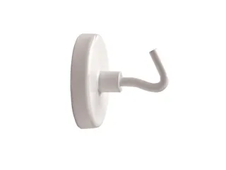 Magneet met haak MAUL 36mm trekkracht 6kg wit 5 stuks - 3