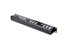1U Horizontale Kabelgoot met Deksel voor 19 inch Server Rack