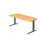 In hoogte verstelbaar bureau,HxBxD 680-850x1800x800mm,blad beuken