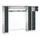 personeelsgarderobe cil.slot 1950x2250x500mm 3x5 vakken 300mm RAL7016