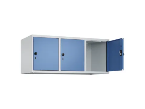 opzetkast,v. locker,3vak.,vak B 400mm,HxBxD 500x1200x500mm