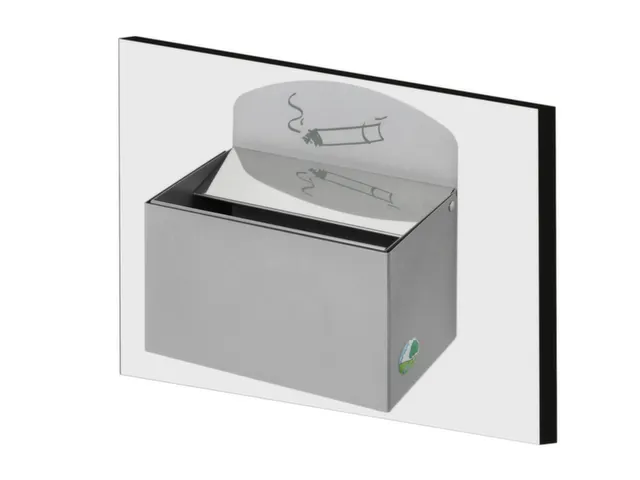 Wandasbak 125x 200x 125mm Achterwand Verzinkt Plaatstaal Rvs