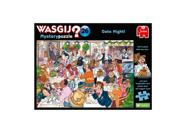 Puzzel Wasgij Mystery 26 Date Night! 1000 stukjes