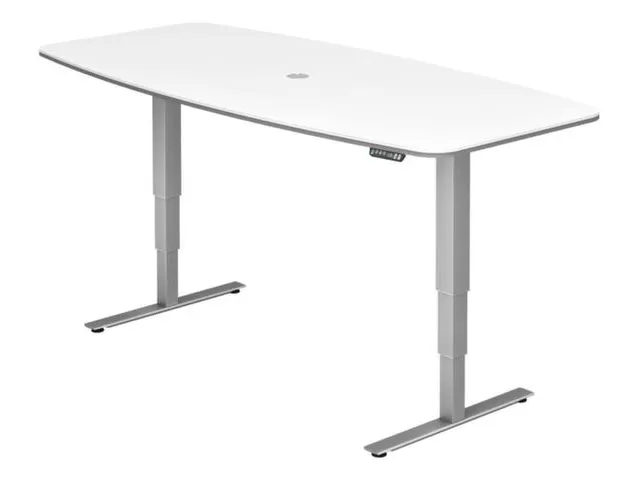 In hoogte verstelbare vergadertafel,HxBxD 635-1285x2200x1030mm