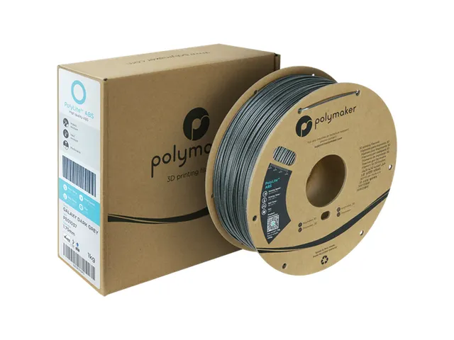 ABS Galaxy 1,75mm donkergrijs 1kg PolyLite 3D Filament