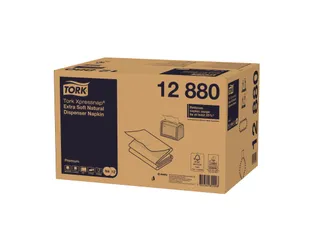 Tork 12880 Xpressnap Extra Zachte dispenserservet naturel 2-laags - 4