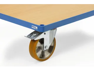 wiel,Ø 200mm,PU-banden,kogellager,meerprijs per wagen (4wielen) - 1