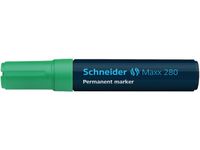 marker Schneider Maxx 280 permanent beitelpunt groen