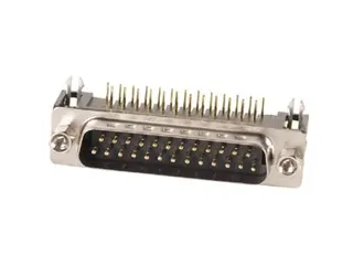 Mannelijke 25P Sub-D Connector - Printmontage - 1