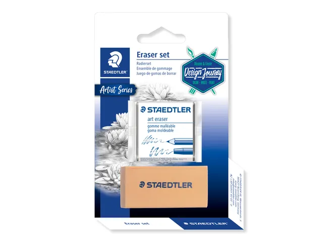 Gum Staedtler Design Journey set à 2 stuks met gum en kneedgum