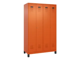 locker voor scheiding van kleding,HxBxD 1950x1200x500mm,4vak - 2