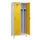 locker voor scheiding van kleding,HxBxD 1950x800x500mm,2vak