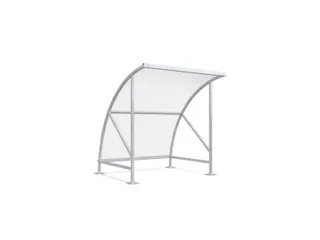 overdekte fietsenstalling,HxBxD 2290x2090x2180mm,dak polycarbonaat - 2