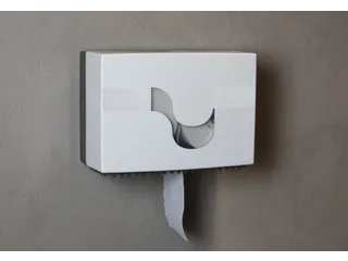 Toiletpapier dispenser Celtex Megamini Bis wit 2 rol - 3