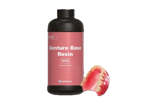 DT02-LRP Shining 3D resin dental denture base DT02-hars 1kg