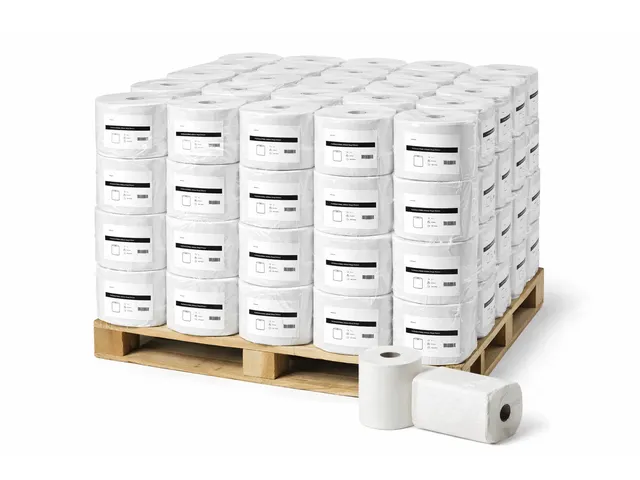 Handdoekrol Matic cellulose 2-laags Wit Motion FSC Pallet 44x6 Rol