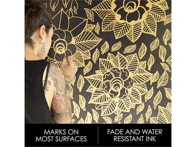 Feutre Sharpie ogive Fin metallic assorti blister 3 pièces