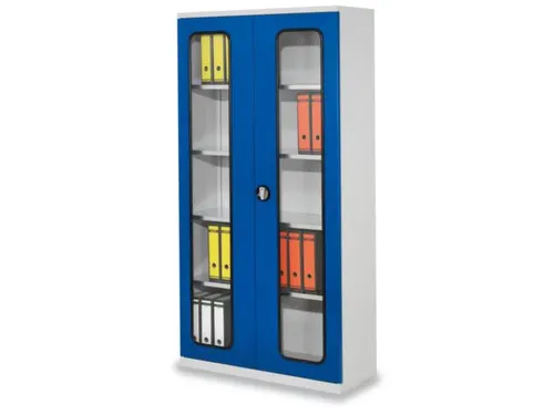 Systeemkast 1950x1000x410mm Staalplaat Vensterdeuren Deuren Ral5010