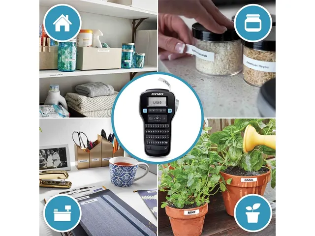 Etiqueteuse Dymo LabelManager 160 portable azerty 12mm valuepack