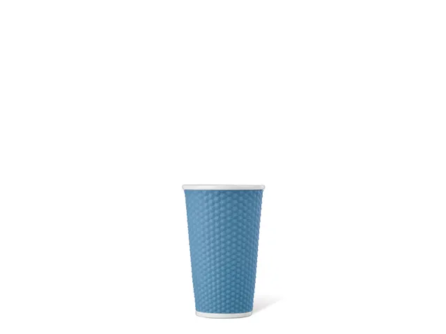 Beker porselein Les Artistes Paris 450ml met siliconen grip Blauw
