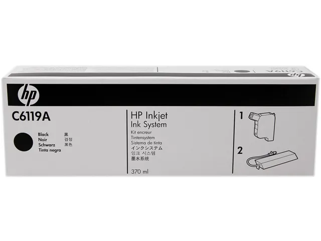 C6119A HP TIJ 2.5 industrial ink black
