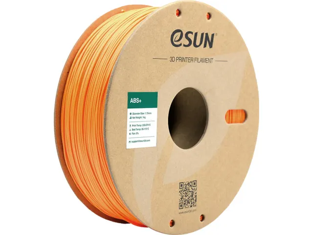 eSUN 3D printer Filament ABS+ 1,75mm Oranje 1kg
